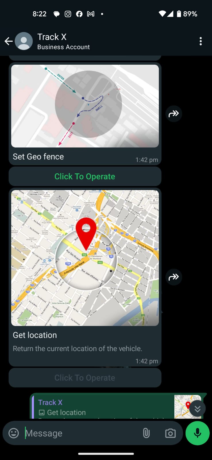 TrackX – WhatsApp Vehicle Tracking & Control System gallery